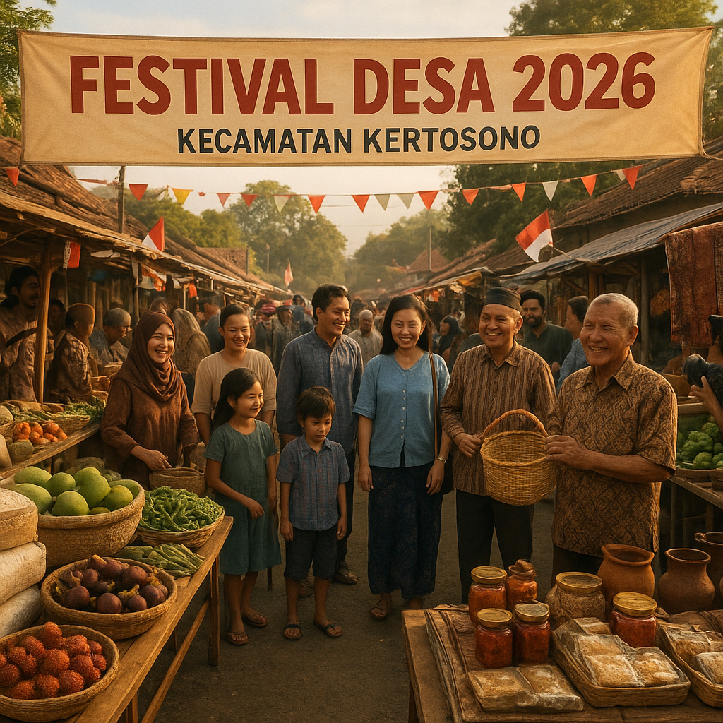Festival Desa 2026: Pameran Hasil Bumi dan Karya Seni Warga Perdesaan Digelar di Jawa Timur