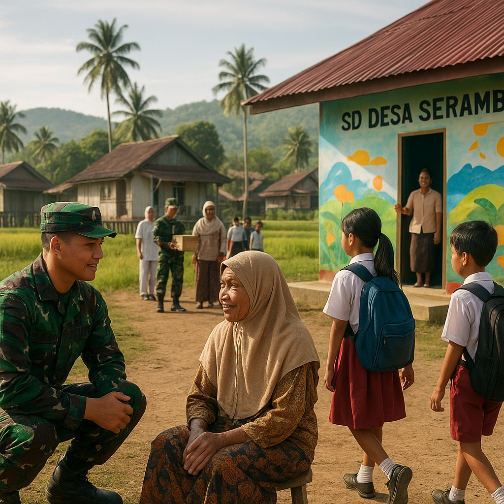 Kilas Pelosok: Kehidupan Warga di Desa Terpencil Aceh dan Program TNI
