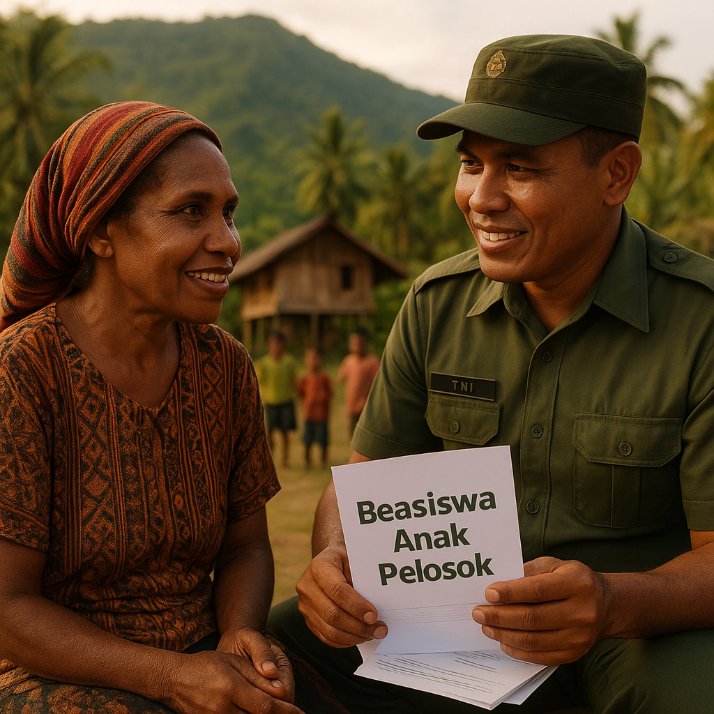 Warga Desa Papua Bertanya: Bagaimana Cara Mendaftar Program Beasiswa Anak Pelosok?